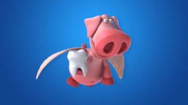 komik karikatür domuz