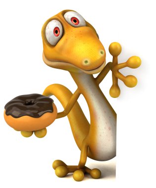 Eğlenceli çizgi film kertenkele