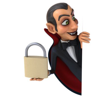 Eğlenceli çizgi film Vampire