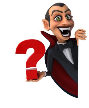 Eğlenceli çizgi film Vampire