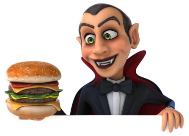 Eğlenceli çizgi film Vampire