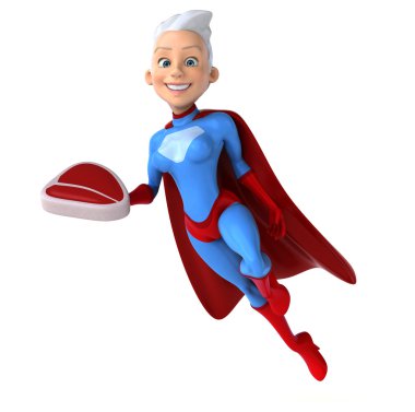 çizgi film süper kadın