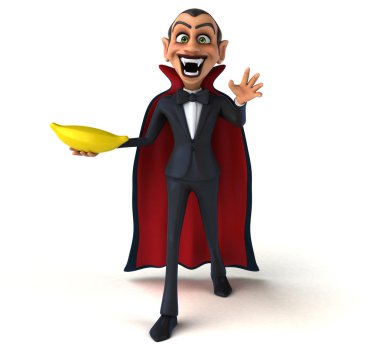 Eğlenceli çizgi film Vampire