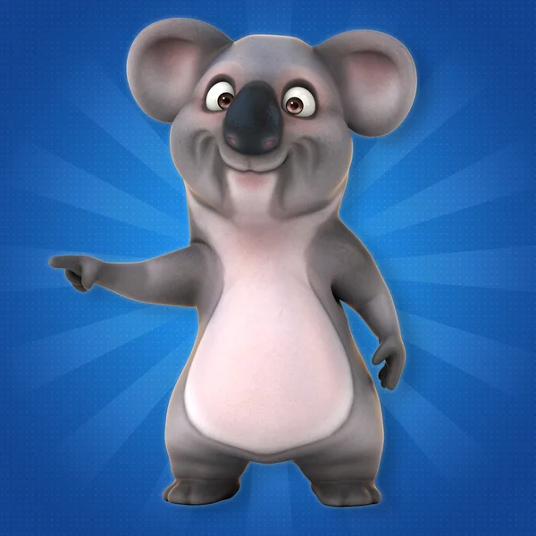 Fun cartoon koala — Stock Photo, Image