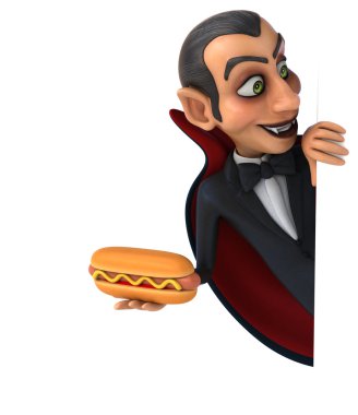 Eğlenceli çizgi film Vampire