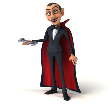 Eğlenceli çizgi film Vampire