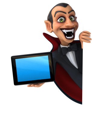 Eğlenceli çizgi film Vampire