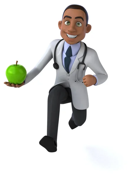 Fun cartoon doctor — Stock Photo, Image