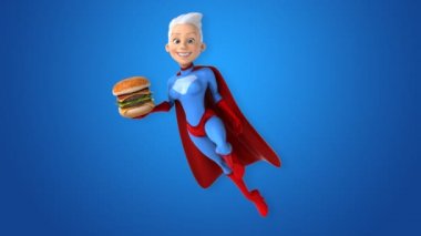 çizgi film süper kadın