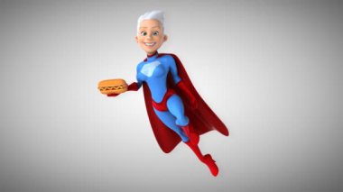 çizgi film süper kadın