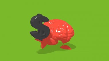 Eğlenceli çizgi film beyin