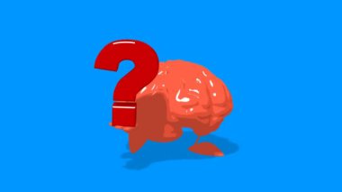 Eğlenceli çizgi film beyin