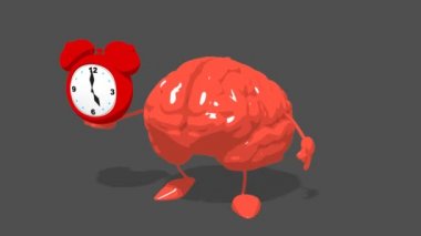 Eğlenceli çizgi film beyin