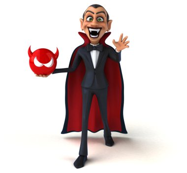Eğlenceli çizgi film Vampire