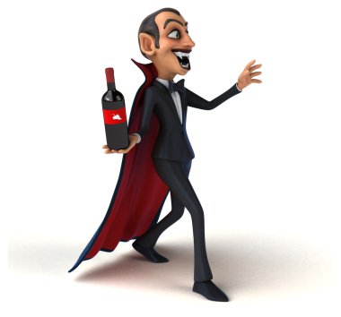 Eğlenceli çizgi film Vampire