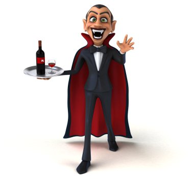 Eğlenceli çizgi film Vampire