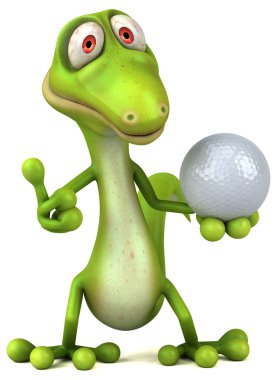 Eğlenceli çizgi film kertenkele