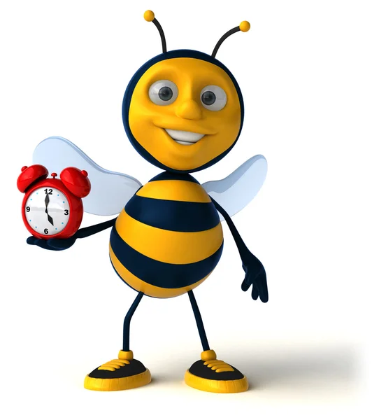 Leuke cartoon bee — Stockfoto