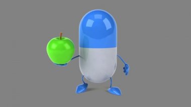 Eğlenceli çizgi film hap