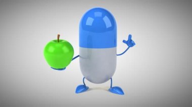 Eğlenceli çizgi film hap