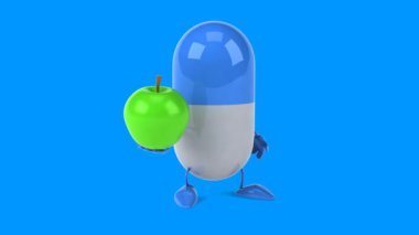 Eğlenceli çizgi film hap