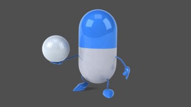 Eğlenceli çizgi film hap