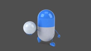 Eğlenceli çizgi film hap