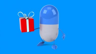 Eğlenceli çizgi film hap