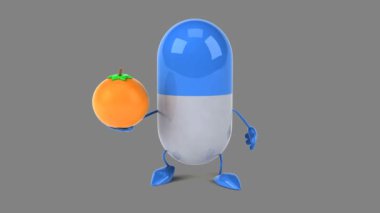 Eğlenceli çizgi film hap