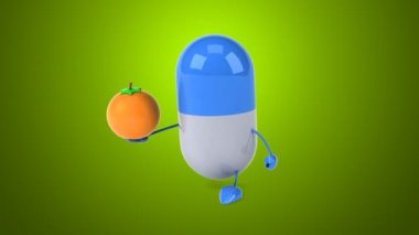 Eğlenceli çizgi film hap