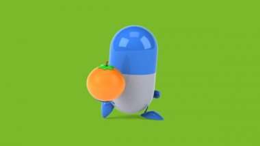 Eğlenceli çizgi film hap