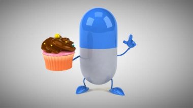 Eğlenceli çizgi film hap