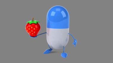 Eğlenceli çizgi film hap