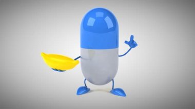 Eğlenceli çizgi film hap