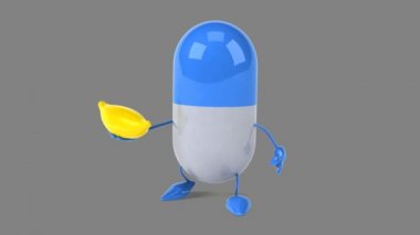 Eğlenceli çizgi film hap