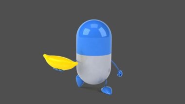 Eğlenceli çizgi film hap