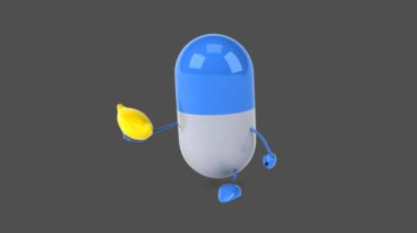 Eğlenceli çizgi film hap