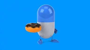 Eğlenceli çizgi film hap