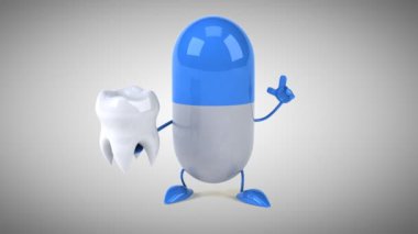 Eğlenceli çizgi film hap