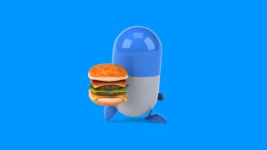 Eğlenceli çizgi film hap