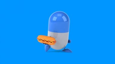 Eğlenceli çizgi film hap