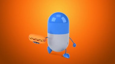 Eğlenceli çizgi film hap