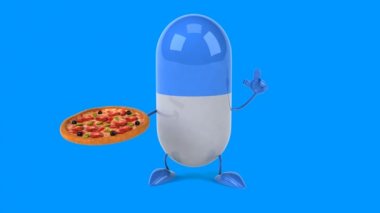 Eğlenceli çizgi film hap