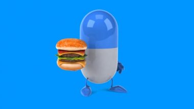 Eğlenceli çizgi film hap