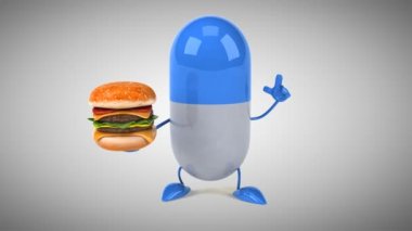 Eğlenceli çizgi film hap