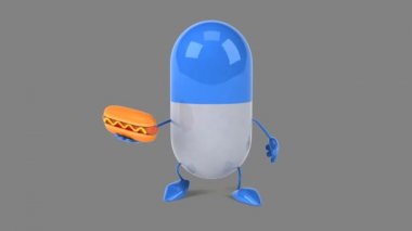 Eğlenceli çizgi film hap