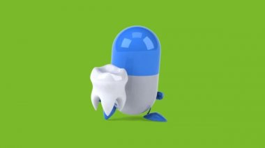 Eğlenceli çizgi film hap