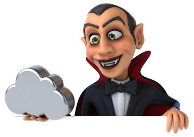 Eğlenceli çizgi film Vampire