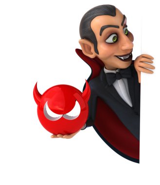 Eğlenceli çizgi film Vampire