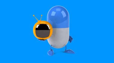 Eğlenceli çizgi film hap 